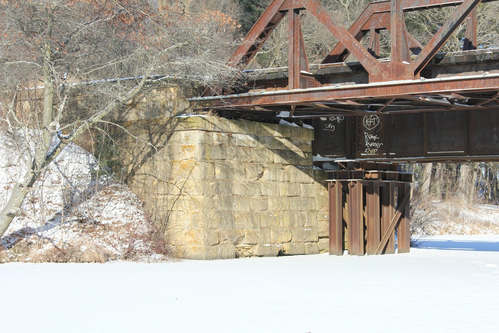 East abutment